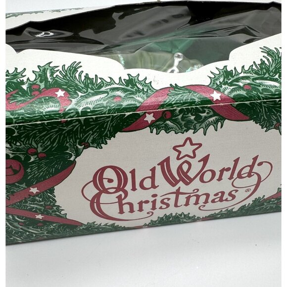 Old World Christmas Glass Ornament Dickens Marley’s Ghost, Scrooge Lot of 3 - Picture 9 of 10